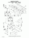 WPW10324738 Range Oven Broil Ignitor