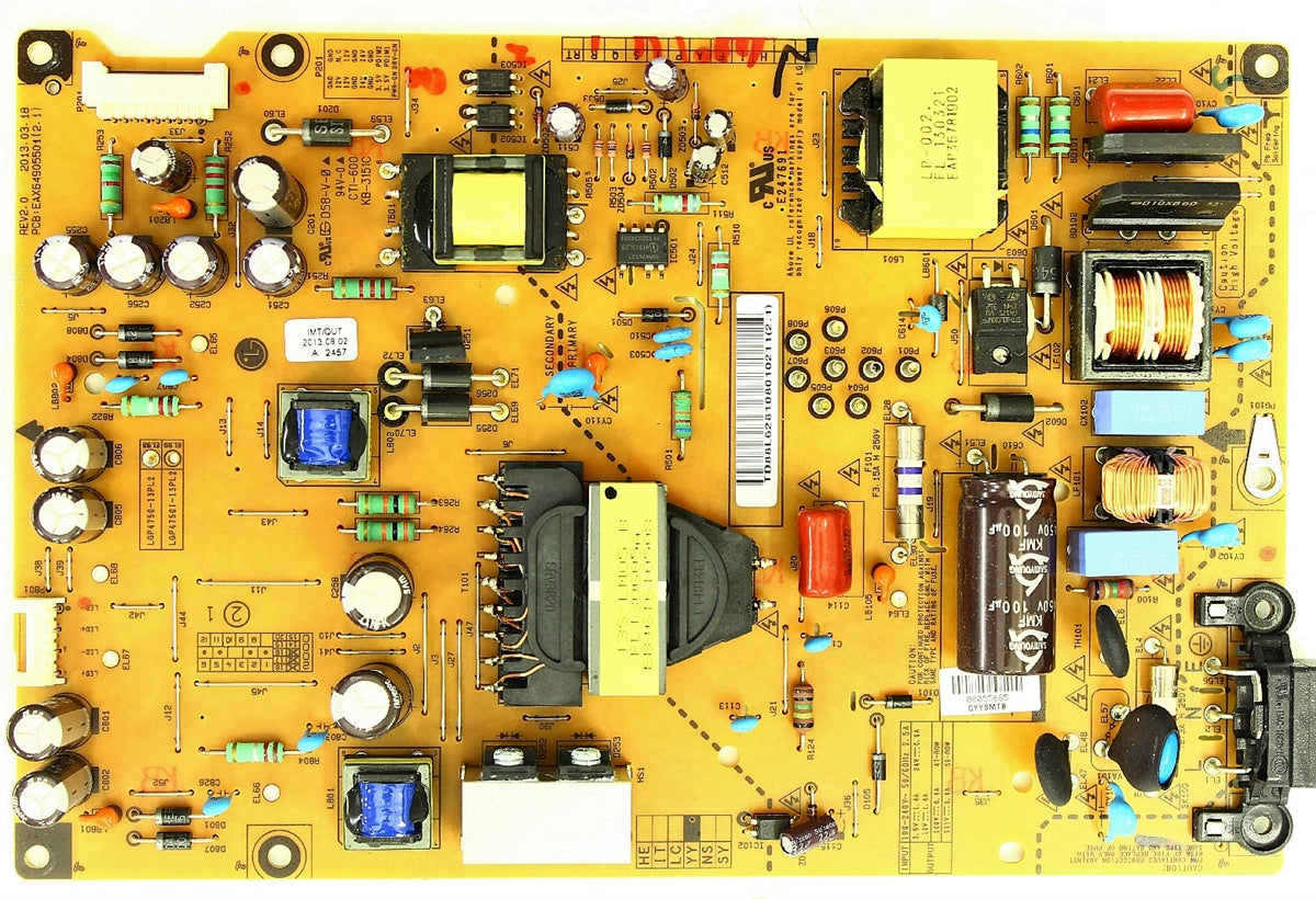 EAY62810801 Television Power Supply Assembly - XPart Supply
