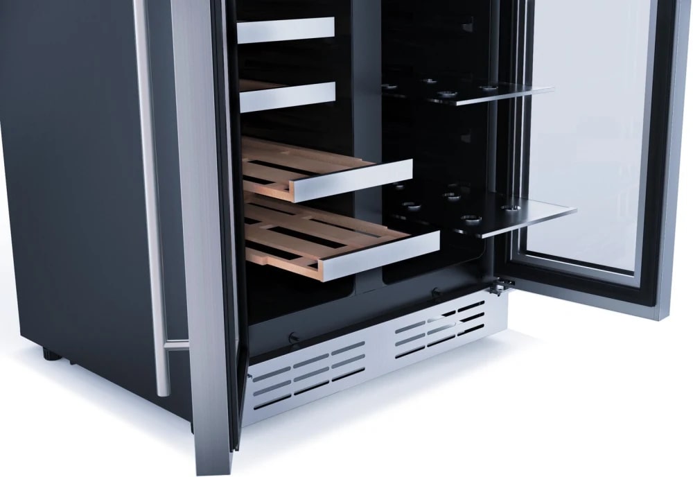 Elica - 23.4 Inch 4.8 cu. ft Beverage Centre Refrigerator in Stainless - EBF52SS1