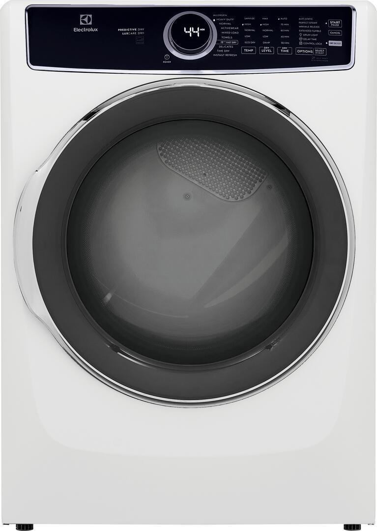 Electrolux - 8 cu. Ft  Electric Dryer in White - ELFE753CAW