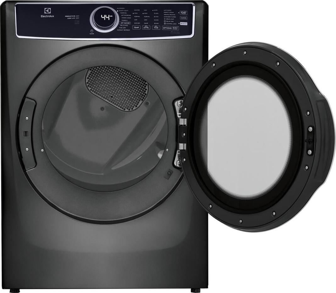 Electrolux - 8 cu. Ft  Electric Dryer in Titanium - ELFE763CAT