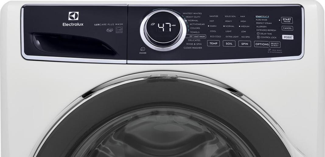 Electrolux - 5.2 cu. Ft  Front Load Washer in White - ELFW7537AW
