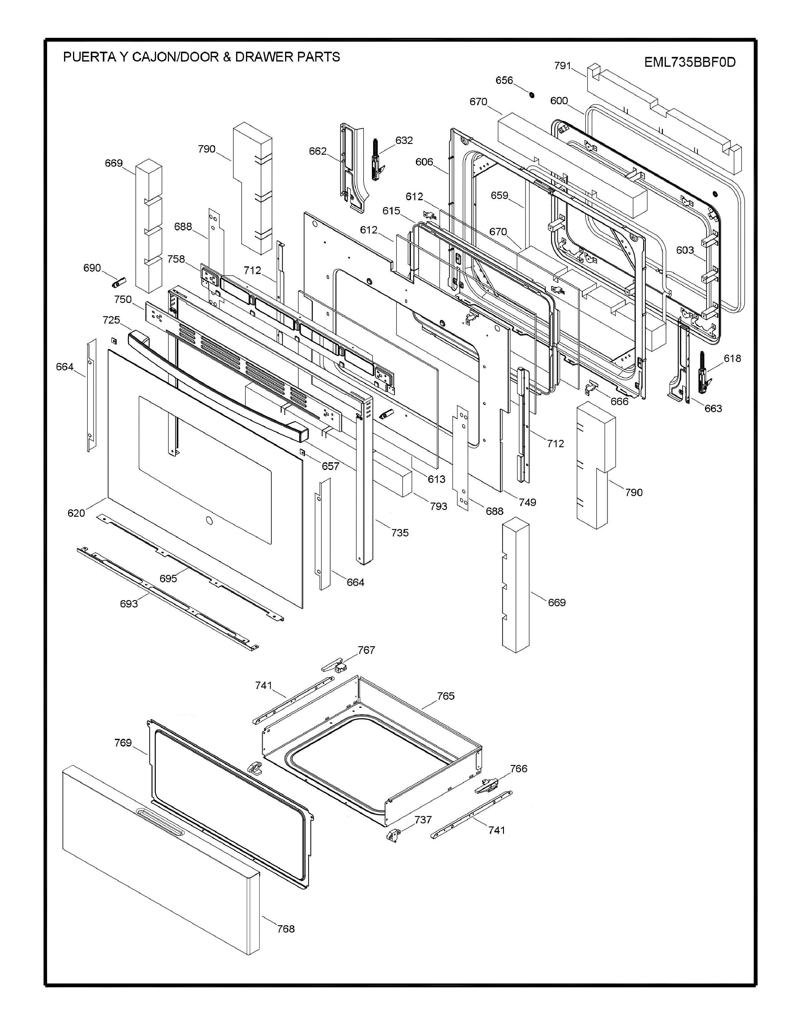 WS01L16470 Gasket Door - XPart Supply Ltd.