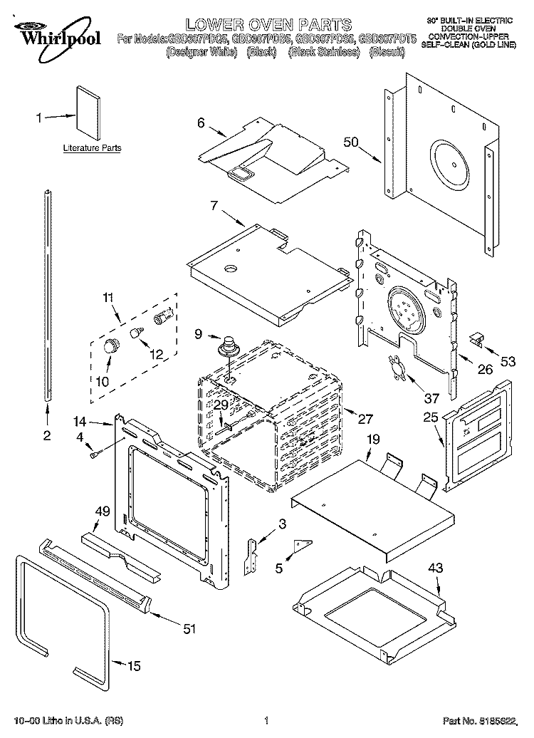 W11675844 Range Oven Door Gasket - XPart Supply