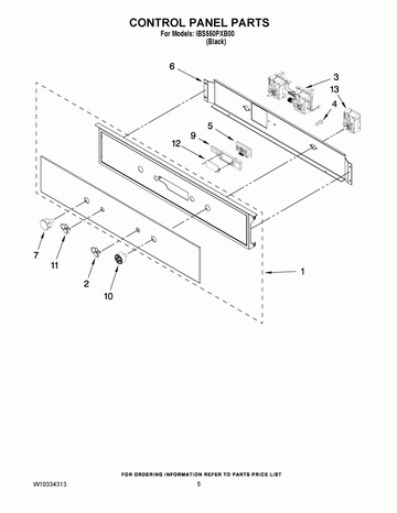Oven rotary encoder / switch (OEM description: "Swtch-oven")