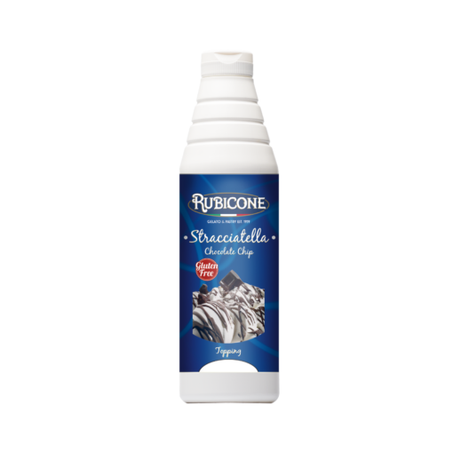 Chocolate Chips Stracciatella Topping - 1 KG Squeeze Bottle - Rubicone Canada