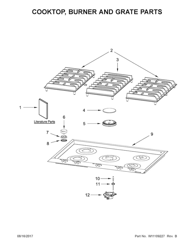 W11043462 Oven Burner Head - XPart Supply