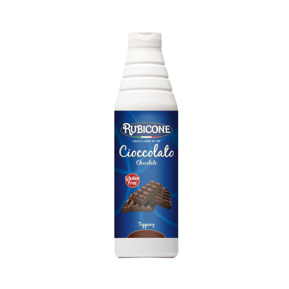 Chocolate Topping - 1 KG Squeeze Bottle - Rubicone Canada