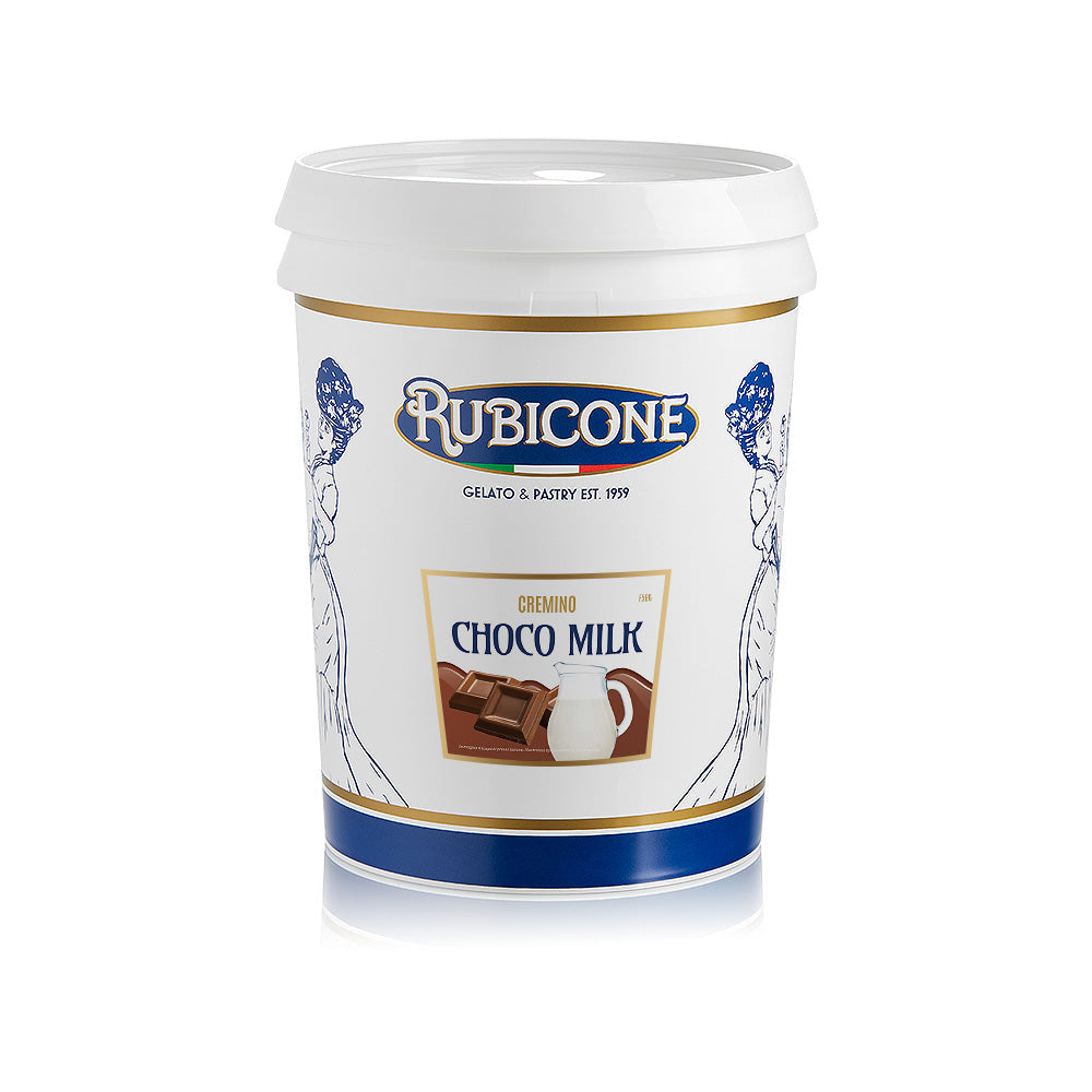 Milk Chocolate Spreadable Filling Cream - Cremino Choco Milk - 5 KG Bucket - Rubicone Canada
