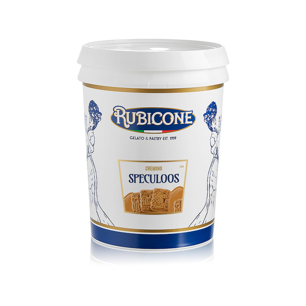 Cookie Butter Spreadable Filling Cream - Cremino Speculoos - 5 KG Bucket - Rubicone Canada