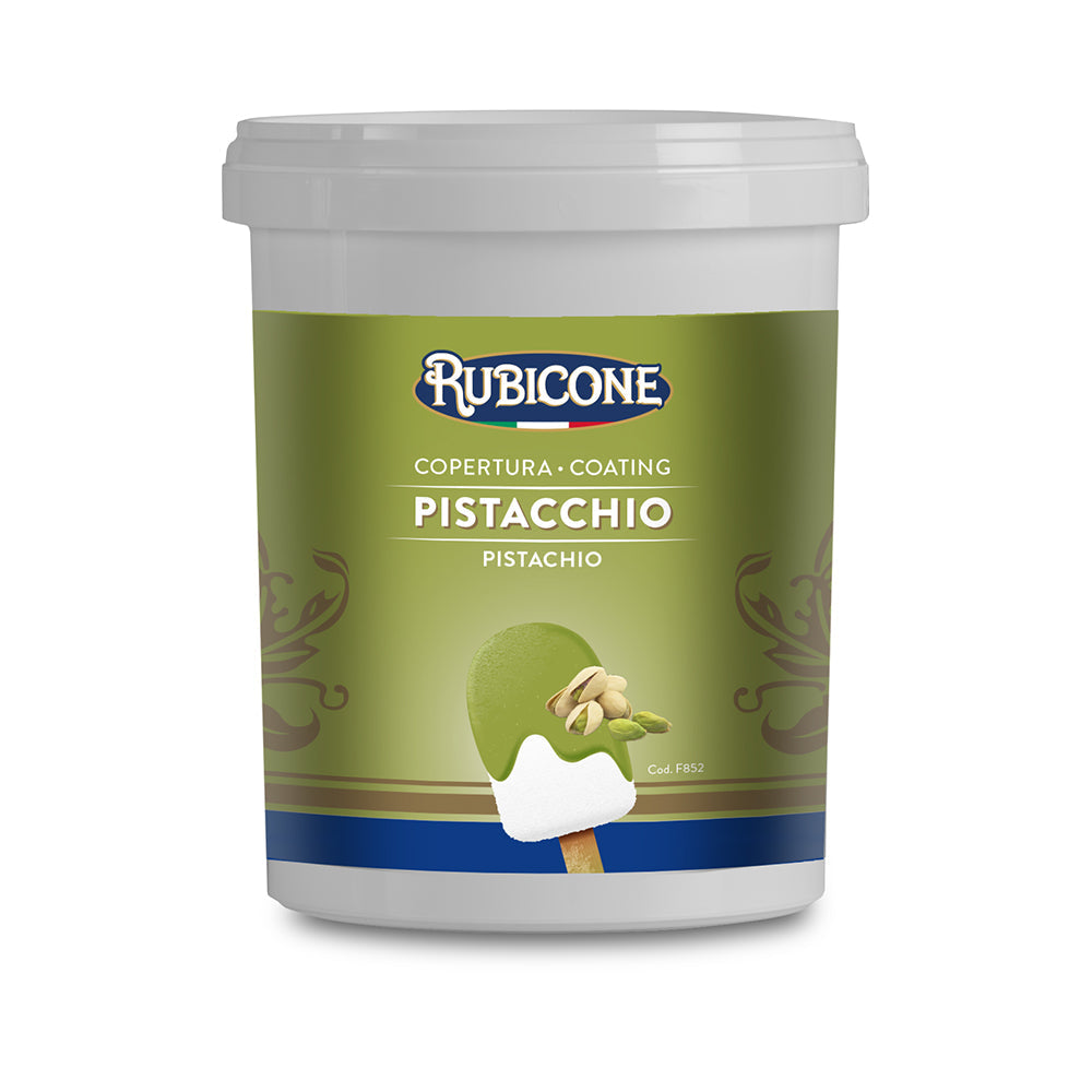 Pistachio Cone Dip Coating - 1.5 KG Bucket - Rubicone Canada