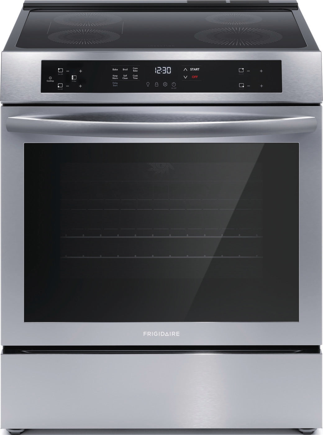 Frigidaire - 5.3 cu. ft  Induction Range in Stainless - FCFI308CAS