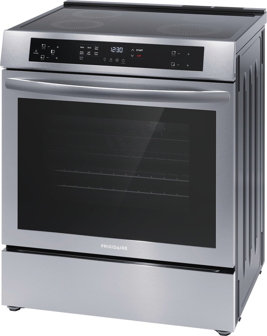 Frigidaire - 5.3 cu. ft  Induction Range in Stainless - FCFI308CAS