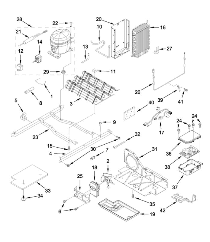 W11635510 Refrigerator Compressor - XPart Supply