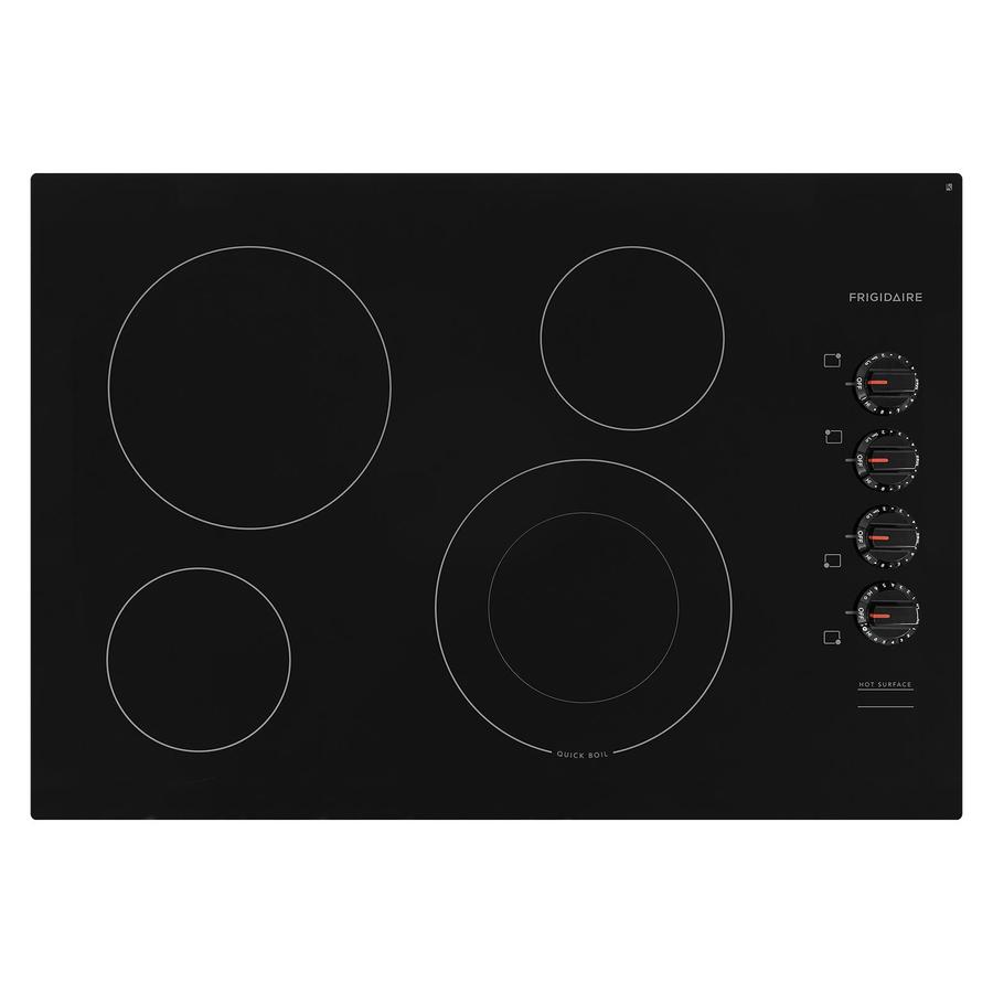Frigidaire - 30.625 inch wide Electric Cooktop in Black - FFEC3025UB