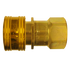 Propane Valved Brass Coupler 3/8" QD-GMC6-6F — Secure Quick-Disconnect for Propane Appliances