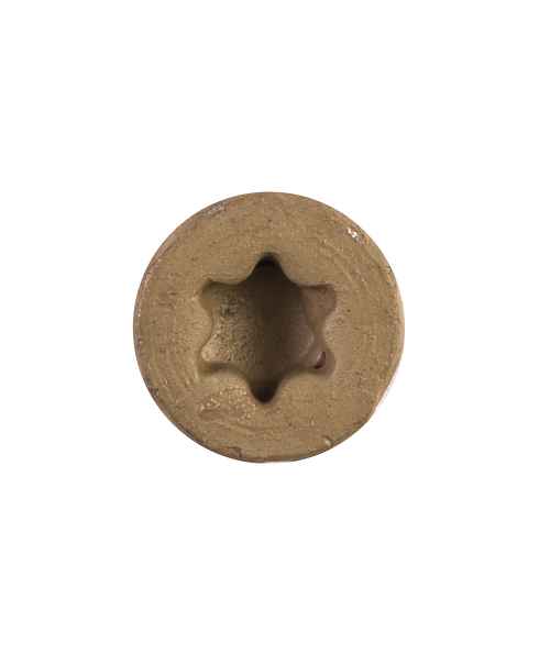 Deck-Drive™ DSV WOOD Screw (Collated) — #10 x 2-1/2 in. T25 6-Lobe, Tan (1000-Qty) (Pack of 100)