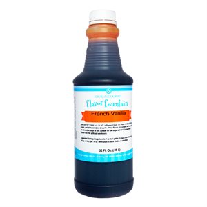 French Vanilla Flavor Fountain - 4 oz. - 32 oz. - Ice Cream and Beverage Flavors - LorAnn Oils - Canadian Distribution - Ships Free Within Canada on Orders Above CAD $199