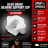 Frigidaire 131825900 Dryer Rear Drum Bearing Support Cup — Fixes Squealing or Thumping Drum