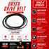 Frigidaire Dryer Drive Belt 134719300 – Drum Won't Spin or Squealing? | OEM & XPart | Replaces 137315300, 134503900