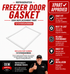 Frigidaire Freezer Door Gasket 12131000A08884 — Fixes Frost Buildup & Warm Freezer