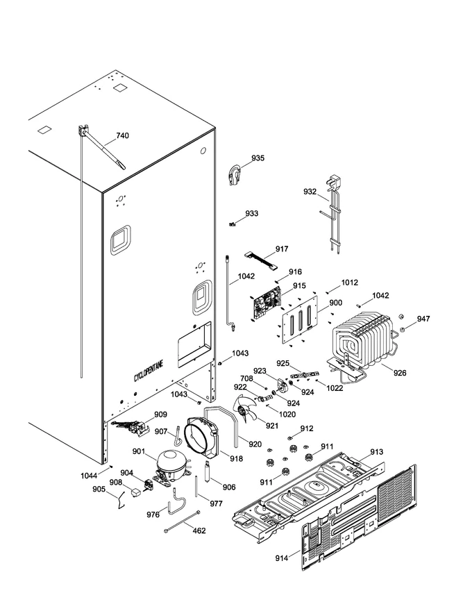 WR01F03689 Motor Evaporator Asm Sirius 11 - XPart Supply