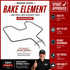 GE Bake Element WG02A00493 — Oven Won't Heat / Lower Element Burned Out