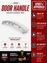 GE Dryer Door Handle WW03L00411 — Fix Broken or Stuck Dryer Door