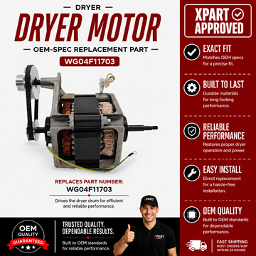 Dryer drive motor