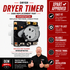 GE Dryer Timer WW02F00724 — Fix Cycles That Won't Advance or Start