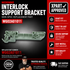 GE Interlock Support Bracket WG02A01011 — Fix Microwave Door Latch & Interlock Switch Failures