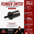 GE Oven Door Plunger Switch WS01F01554 — Fixes Oven Light / Door Interlock Failure