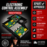 GE Range Electronic Control Assembly WS01F08526 — Fixes No Heat, Error Codes & Control Failure