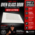 GE Range Oven Glass Door WS01L07858, Replaces 222D1179P001