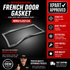 GE Refrigerator French Door Gasket WR01L02134 — Fixes Warm Fridge, Air Leaks & Frost Buildup
