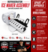 Refrigerator ice maker assembly with Xpart approval details on a white background