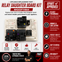 Relay daughter board kit with Xpart Approved label on a red and white background