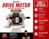 GE Washer Drive Motor WG04F00713 — Fix Washer That Won't Agitate or Spin