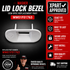 GE Washer Lid Lock Bezel WW01F01763 — Fixes Lid Lock Errors & Won't Start