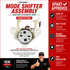 GE Washer Mode Shifter Assembly WW01F01884 — Fixes Washer Stuck in One Mode or Won't Agitate