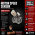 GE Washer Motor Speed Sensor WW01F01977 — Fixes Washer Not Spinning or Stopping Mid-Cycle