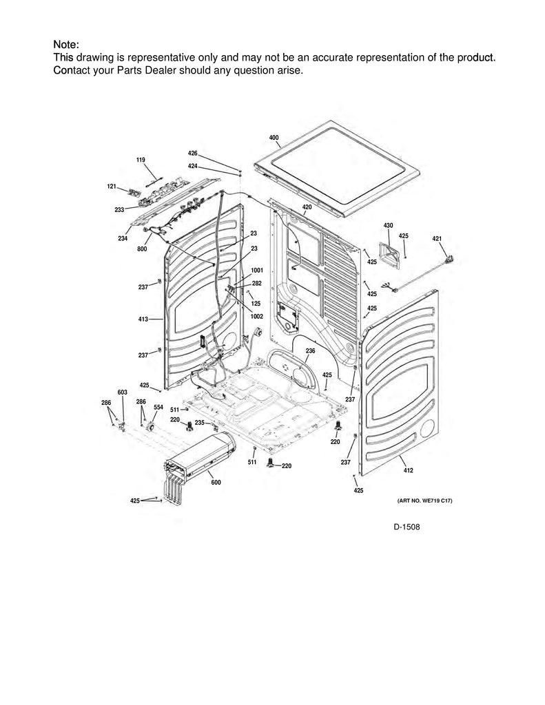 WG04F11916 Inlet Backup Thermostat - XPart Supply