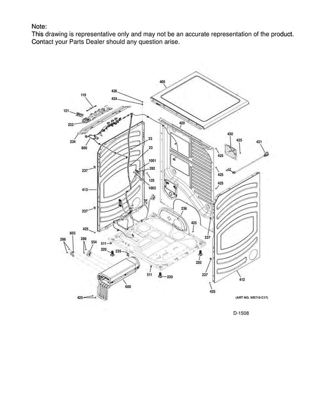 WG04F11916 Inlet Backup Thermostat - XPart Supply