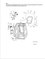 WG04F12727 Washer Inverter Board FL - XPart Supply