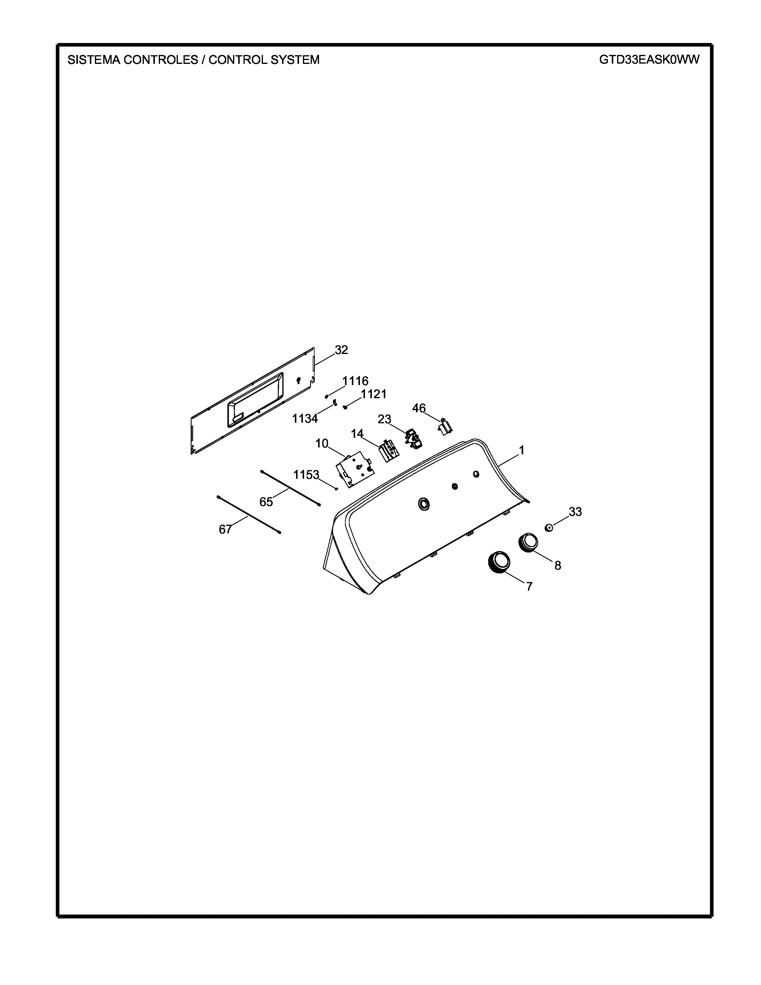 WW02L00501 Knob Rotary Assembly - XPart Supply Ltd.