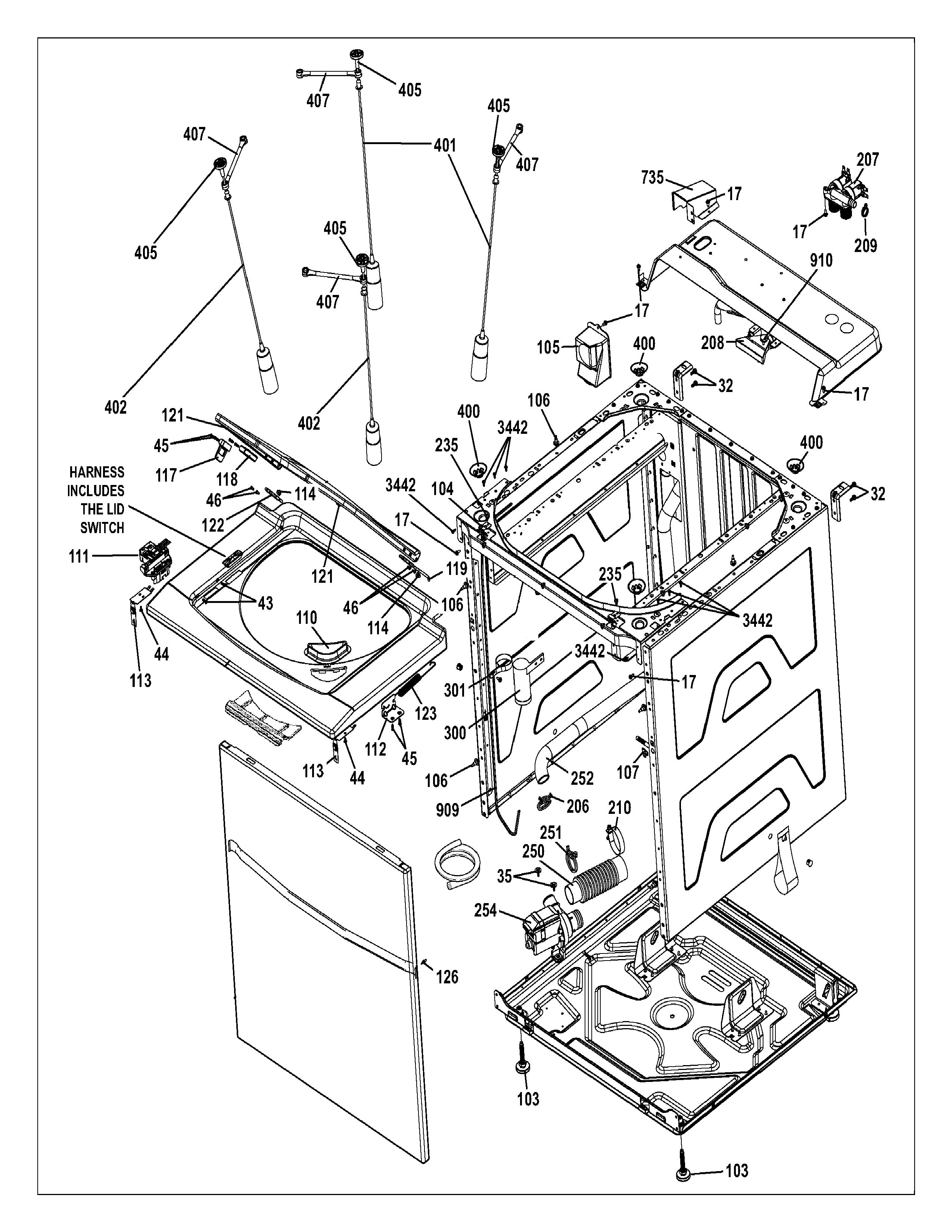 WW03A00011 Washer Bushing Hinge - XPart Supply Ltd.