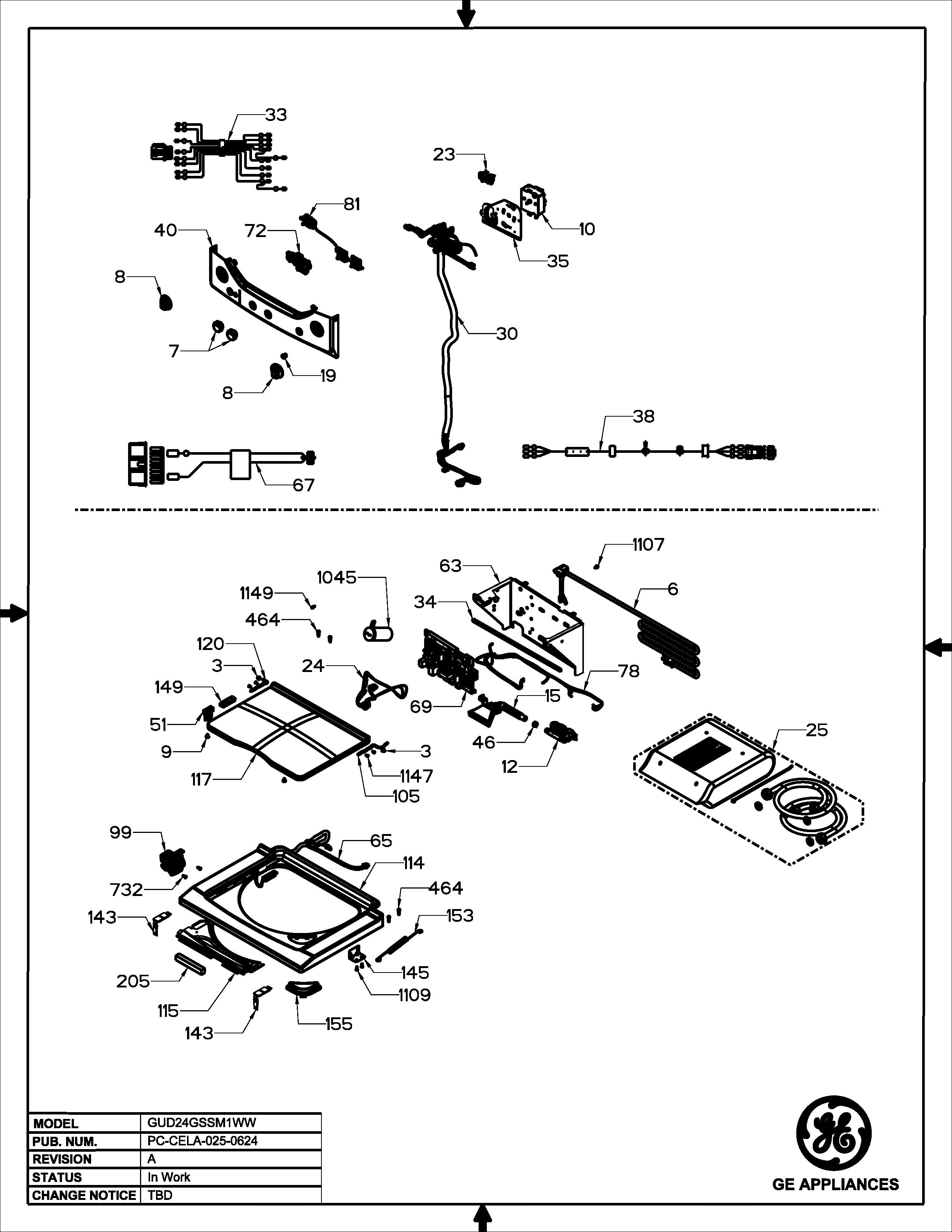 WW01F01889 Washer Dryer Harness Valve - XPart Supply Ltd.