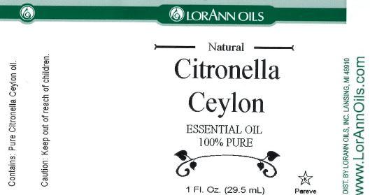 Citronella Oil - Aromatherapy - 1 oz., 16 oz. - Ships Free Within Canada on Orders Above CAD $199