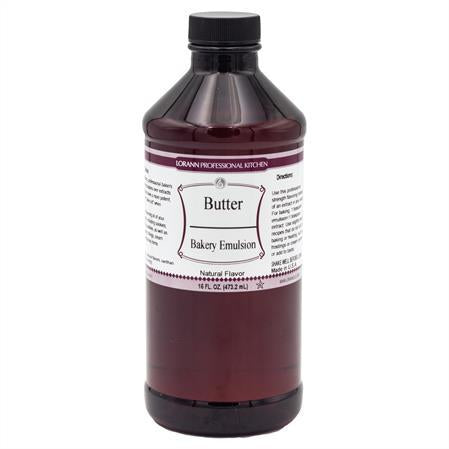 Natural Butter Bakery Emulsion - 4 oz. - 16 oz. - 1 Gallon - 5 Gallons - Bakery Emulsions Canada - Ships Free Within Canada on Orders Above CAD $199