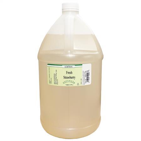 Fresh Strawberry Flavoring - Compounded Natural Flavors 16 oz., 1 Gallon, 5 Gallon - Ships Free Within Canada on Orders Above CAD $199